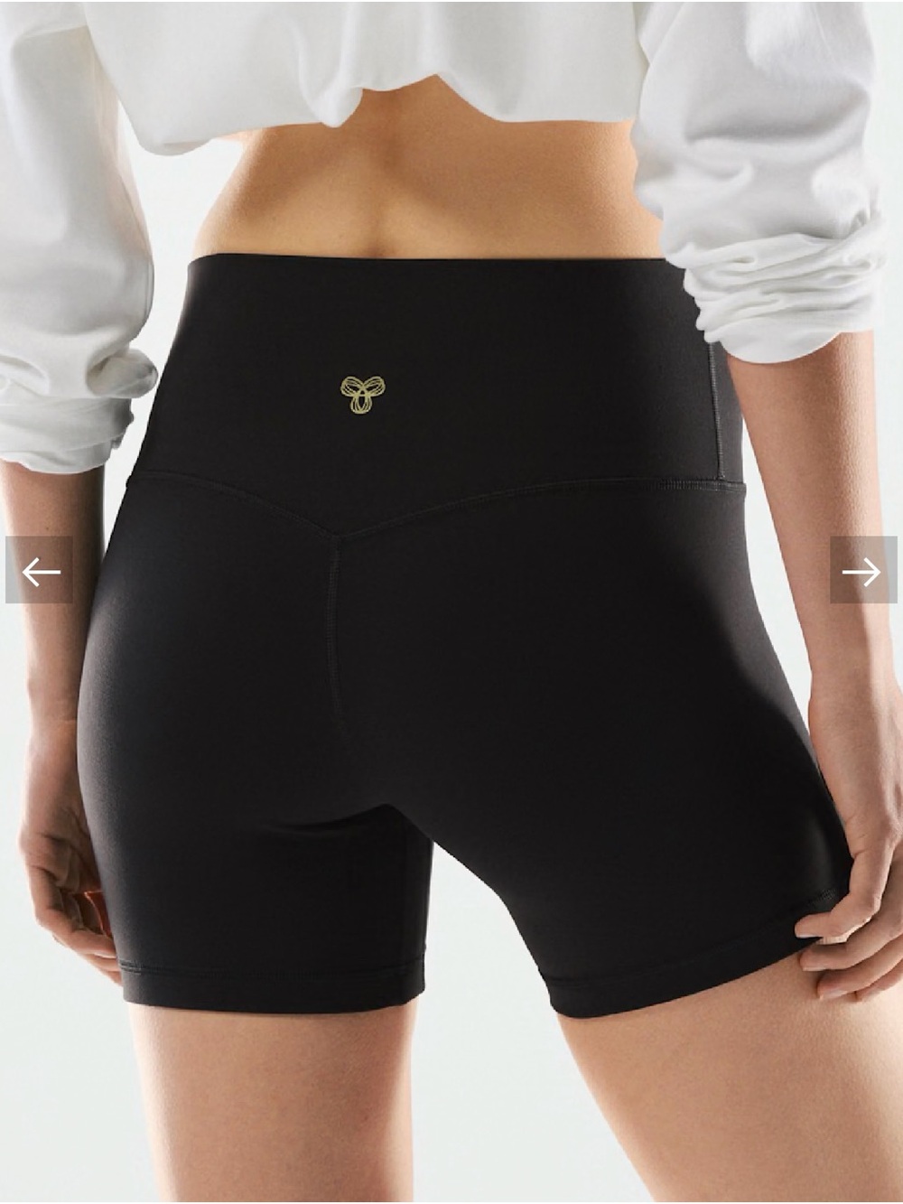 Aritzia Golden BUTTER Cheeky Hi-Rise 5" Short